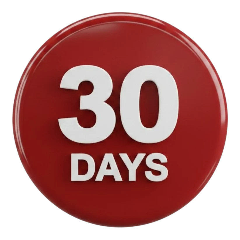 30-Day Warranty