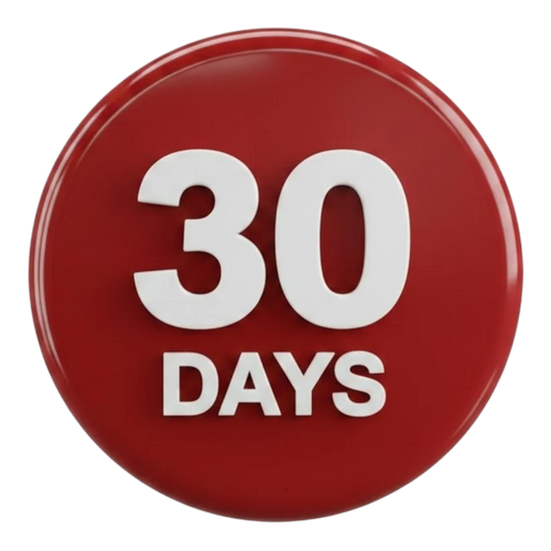 30-Day Warranty